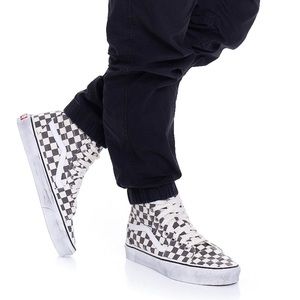 New Vans Sk8-Hi Tapered Asphalt/True Wht Shoes Sz9